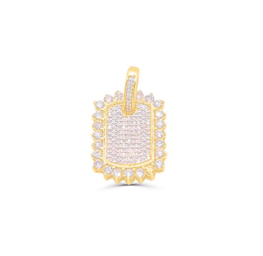 10K Gold Diamond Pendant 1.15CT