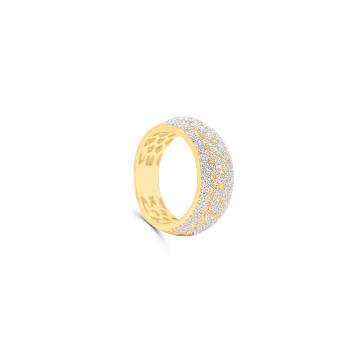 10K Gold Diamond Men's Ring 1.50CT