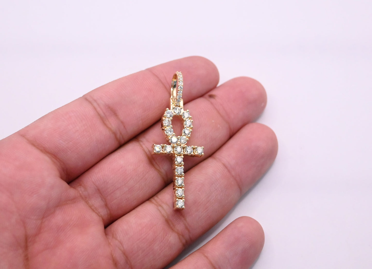 10K Gold Diamond Pendant 2.01CT