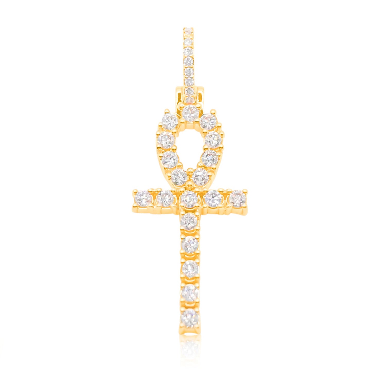 10K Gold Diamond Pendant 2.01CT