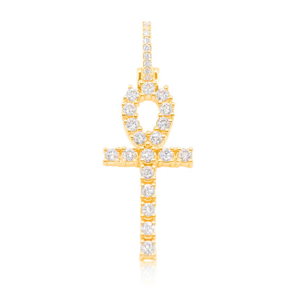 10K Gold Diamond Pendant 2.01CT