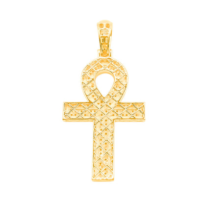 10K Gold Diamond Pendant 2.80CT