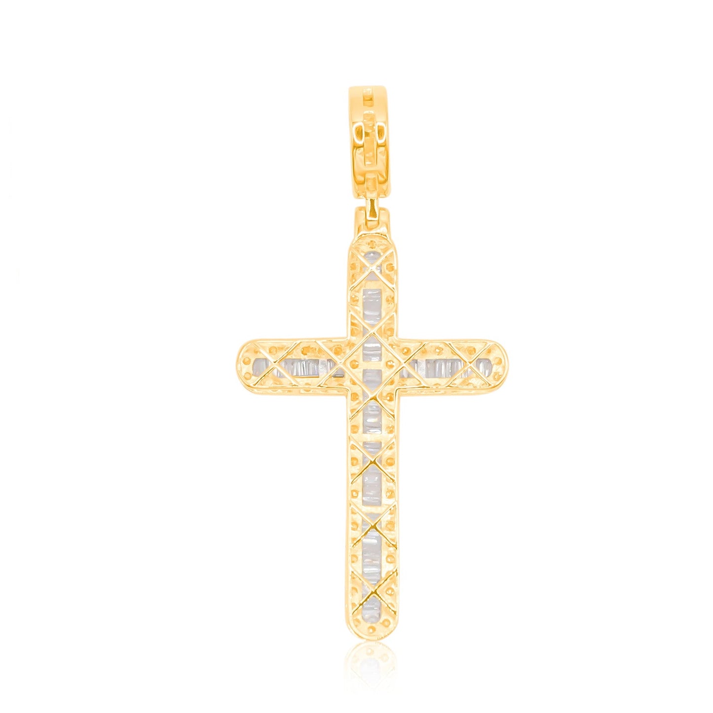 10K Gold Diamond Pendant 2.00CT