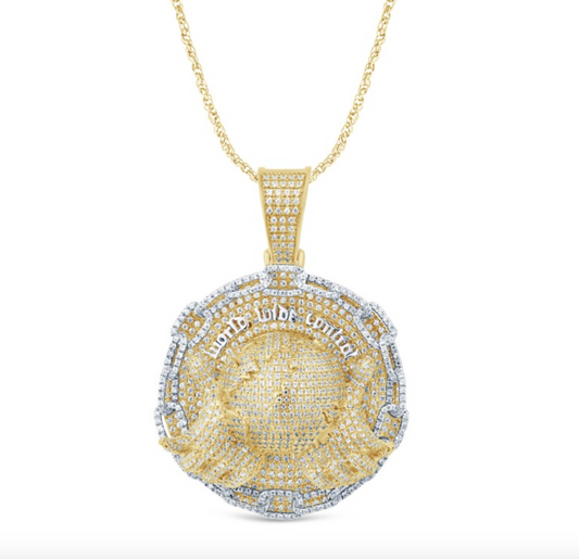 10K Gold Diamond Pendant 3.13CT