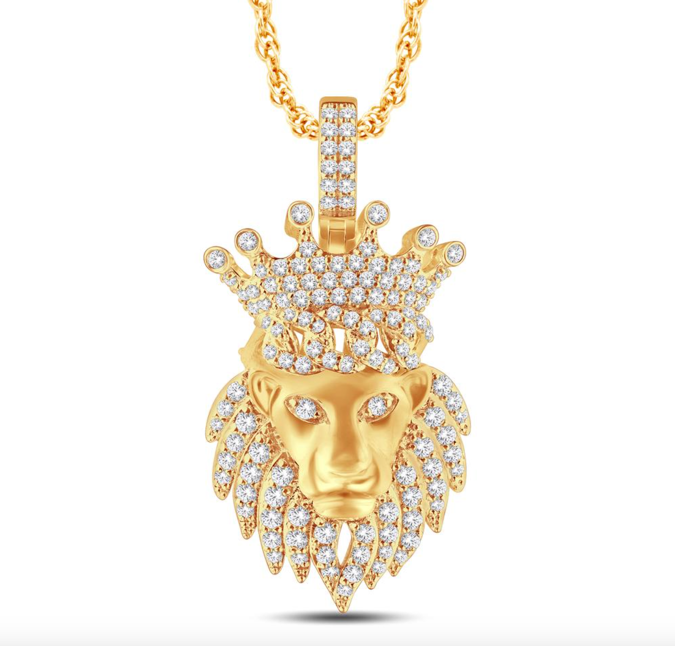 10K Gold Diamond Pendant 2.63CT