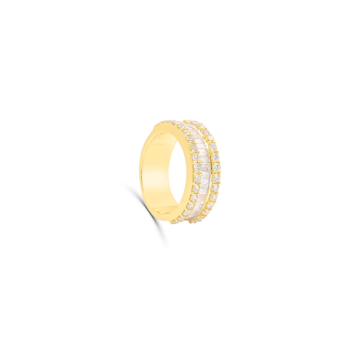 10K Gold Diamond Men's Ring 2.30CT