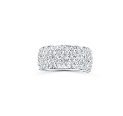 10K Gold Diamond Men's Ring 2.00CT