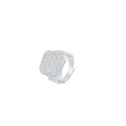 10K Gold Diamond Men's Ring 4.86CT